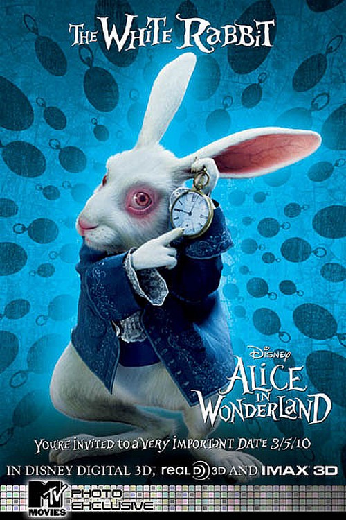 alice in wonderland the white rabbit