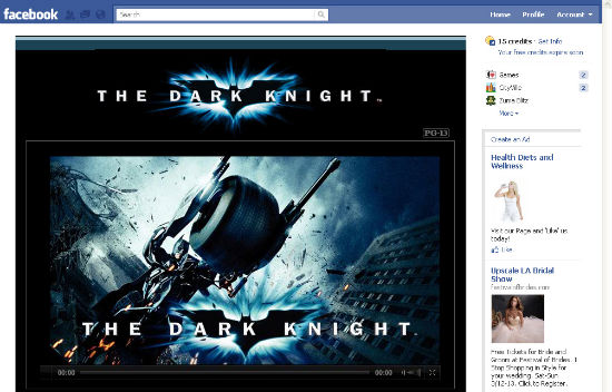 facebook dark knight